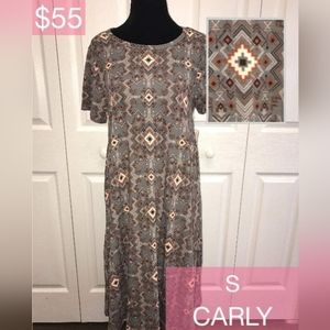 Aztec Lularoe Carly Dress